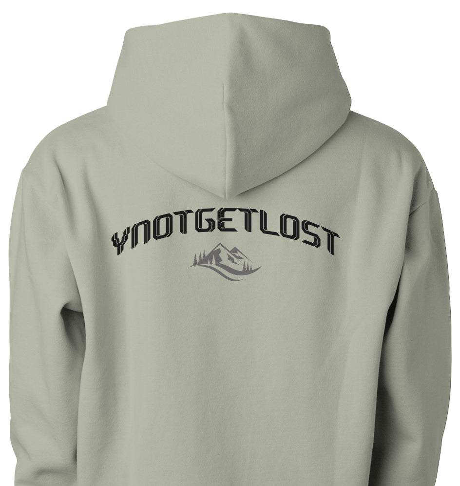 YNOTGETLOST  Hooded Sweatshirt