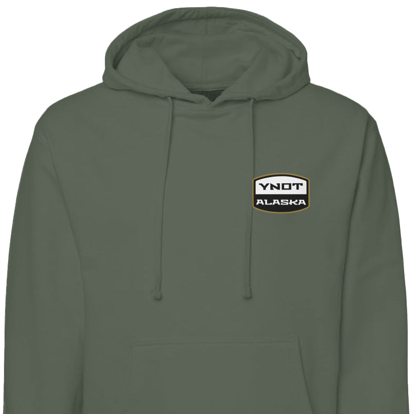 YNOT ALASKA independent pullover hoody