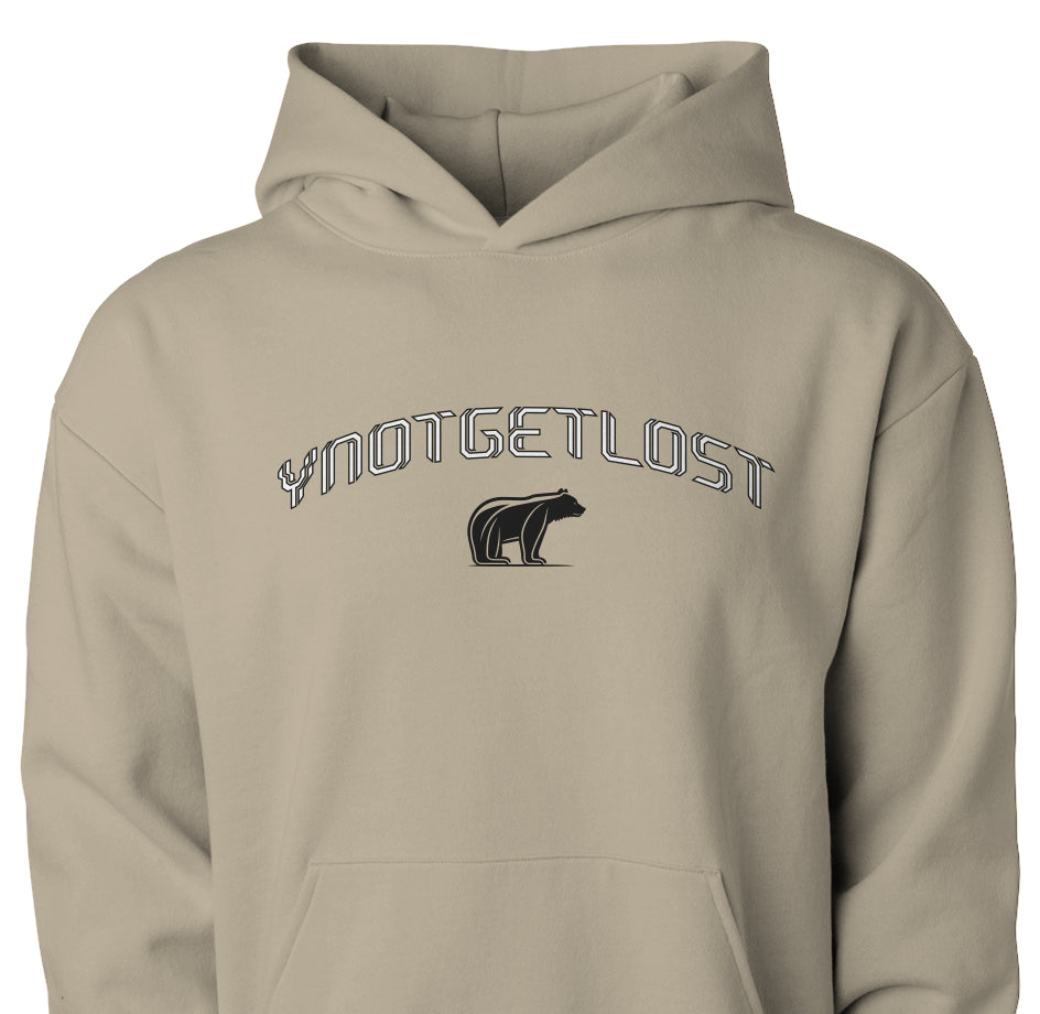 YNOTGETLOST Avenue Pullover Hooded Sweatshirt